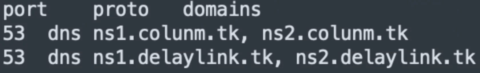 Конфигурация DNS-туннеля для связи с управляющим сервером