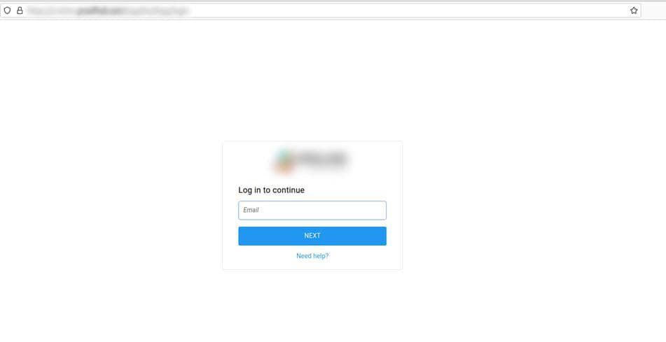 Страница Proofhub, которая отдается при существующей компании
