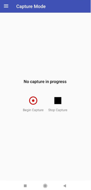 Рисунок 3. Приложение NFCGate в режиме Capture Mode