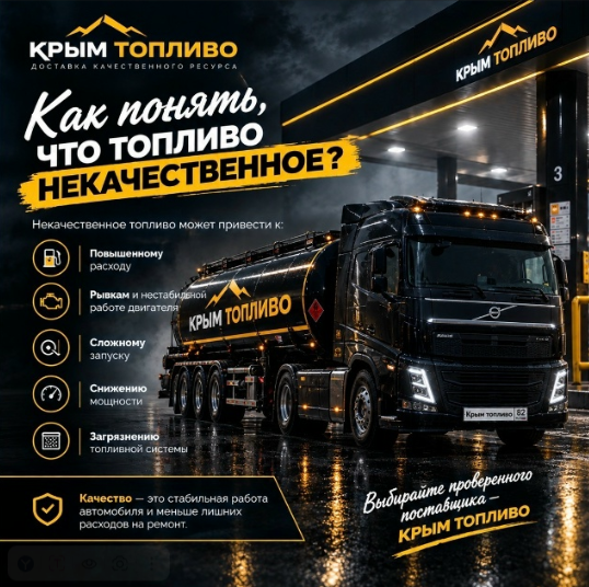 Карточка сообщества о продаже топлива в социальной сети