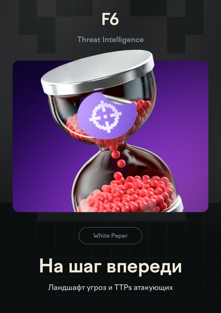 F6 Threat Intelligence на шаг впереди: ландшафт угроз и TTPs атакующих