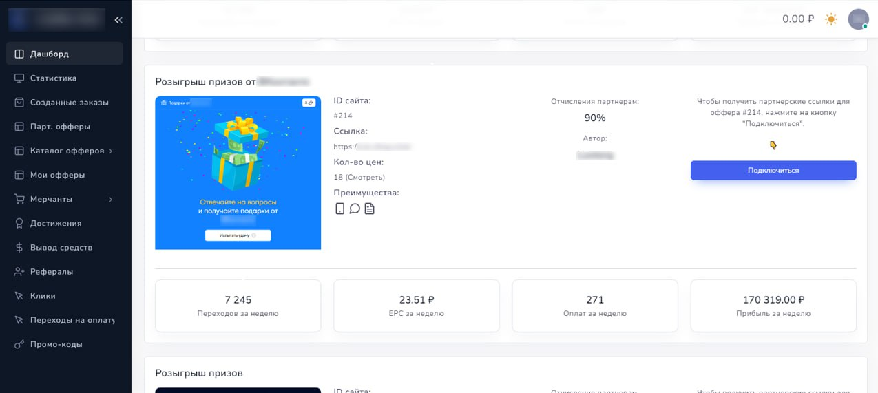 5 Примеры ресурсов и в Telegram-бота партнерских программ